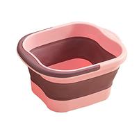Abbto Vasca da Bagno pediluvio | Bacino da Bagno per pediluvio con rulli massaggianti | Pedicure Foot Spa per alleviare Lo Stress dei Piedi, Vasca Pieghevole per pediluvio, pediluvio per Pedicure