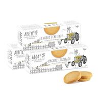 ABBYE | Biscotto al burro con zenzero candito - Confezione da 3 x 140 g