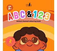 ABC&123: Animal-themed Colouring Book: 2nd Edition