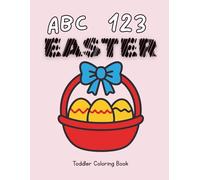 ABC 123 Coloring Book: Easter