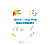 ABC 123 FUN! Learn, Trace & Color With Me