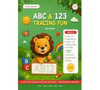 ABC & 123 Tracing Fun Workbook: Letter Tracing, Numbers 1-20, First Words, Shapes, Mazes and Puzzles for Kids Ages 3-6 - Handwriting Practice for ... Kindergarten (English + Kinyarwanda Counting)
