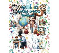 ABC & 123 writing practice Workbook