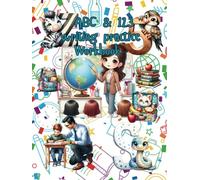 ABC & 123 writing practice Workbook