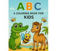 ABC: A Coloring Book for Kids: Animal Edition