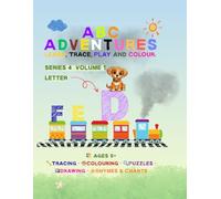 ABC Adventure: Letter D - Animals: Learn, Trace, Play & Colour