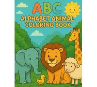 ABC Alphabet Animal Coloring Book