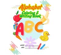 ABC Alphabet Coloring and Writing Book