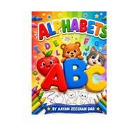 ABC Alphabet Coloring Book for Kids Ages 2-5: Learn the Alphabet with Cute Animals, Coloring Pages, Tracing, Puzzles & Riddles for Toddlers and Preschoolers