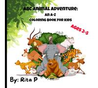 ABC Animal Adventure: An A-Z colouring book for kids