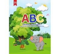 ABC Animal Alphabet: Tracing and Coloring Book for Toddlers