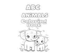 ABC Animal Coloring Book