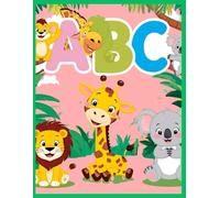 ABC Animal Coloring Book: Alphabet Animals for Kids Ages 3-6: Fun Learning Through Coloring