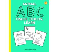 ABC Animal Coloring Book: Alphabet Copy Coloring Book