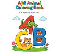 ABC Animal Coloring Book: Fun Animals from A to Z