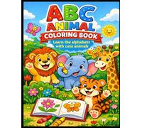 ABC Animal Coloring Book: Learn the alphabets with cute animals