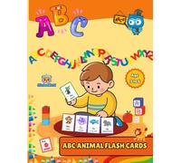ABC Animal Flash Cards: Vibrant Full-Color Early Learning Set for Kids Ages 3-6 - Alphabet Recognition & Animal Names