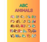 ABC Animals: A Fun Alphabet Colouring Book for Kids: Fun & Learning Through Colouring