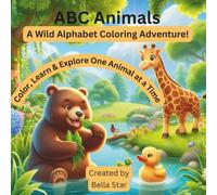 ABC Animals: A Wild Alphabet Coloring Adventure!