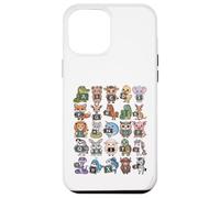 ABC Animals - Alfabeto Educativo Ritorno a scuola Custodia per iPhone 12 Pro Max