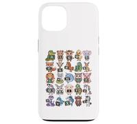 ABC Animals - Alfabeto Educativo Ritorno a scuola Custodia per iPhone 13