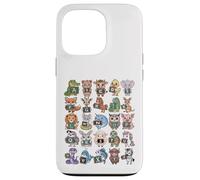 ABC Animals - Alfabeto Educativo Ritorno a scuola Custodia per iPhone 13 Pro