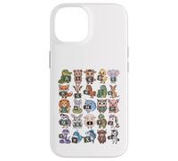ABC Animals - Alfabeto Educativo Ritorno a scuola Custodia per iPhone 14