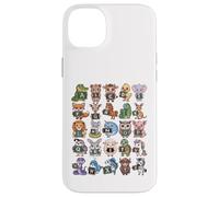 ABC Animals - Alfabeto Educativo Ritorno a scuola Custodia per iPhone 14 Plus