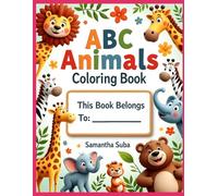 ABC Animals Coloring Book