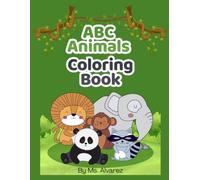 ABC Animals Coloring Book