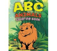 ABC Animals Coloring Book: A-Z Big Letters and Animals