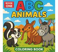 ABC Animals Coloring Book: Educational Coloring Pages with Animals from Around the World