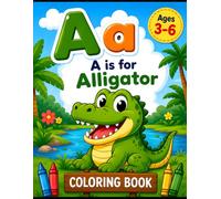 ABC Animals Coloring Book for Kids: Learn the Alphabet with Cute Animals and Thick & Bold Coloring Pages for Ages 3-6