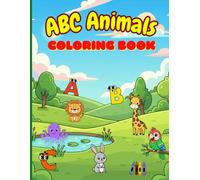 ABC Animals Coloring Book: Learn the Alphabet with Cute Animals - Fun Coloring for Kids