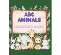 ABC ANIMALS Colouring Book