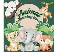 ABC Animals Colouring Book for Kids: Educational Colouring Pages with Animals and Alphabets for Preschool Children Ages 3-5