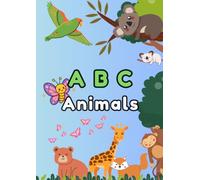 ABC Animals Colouring Book For Toddlers & Preschoolers Kids - 2-5 years