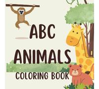 ABC animals: Simple & cute animal Coloring book to learn the alphabet