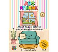 ABC at Home: A fun bilingual coloring book to learn house words