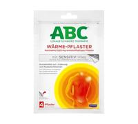 ABC Cerotto Termico Terapia Dolore Locale, 4 Pezzi | Articolo da Bagno