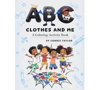 ABC Clothes and Me Coloring Activity Book