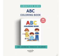 ABC Coloring Book: Boys' Jobs & Professions: Learn the Alphabet with 26 Cute Occupations from A to Z | Easy Coloring Pages for Toddlers, Preschoolers, Kindergarten & Early Learners
