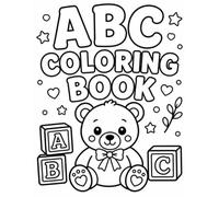ABC Coloring Book: Cute Animals, Alphabet Learning, and Handwriting Practice for Kids Ages 3-5