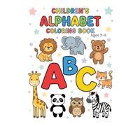 ABC Coloring Book for Kids: ABC Letter Practice with Cute Animals & Objects for Preschool and Kindergarten Kids
