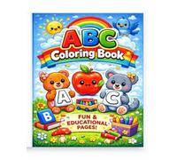 ABC Coloring Book for Kids: Learn the Alphabet with Easy and Fun Coloring Pages