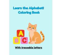 ABC Coloring Book for Kids: Trace Letters, Learn to Write, and Color Fun Pictures
