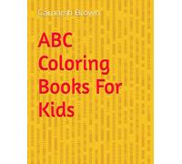 ABC Coloring Books For Kids