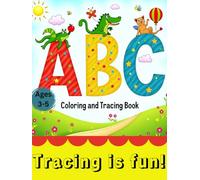 ABC Coloring & Tracing Book for Kids Ages 3-5: Learn the Alphabet with 111 Fun Pages!: 8.25x11 Inch Jumbo Activity Book