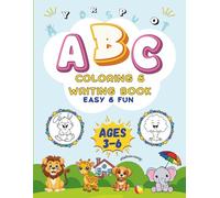 ABC Coloring & Writing Book:: Color,Smile And Tracking 100+ Alphabets, Smiling Animals, Smiling Fruits And Fun Activities for boys & Girls | First ... Coloring Book For Toddlers and Preschool kids