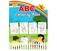 ABC Colouring Book: For Kids Ages 3-6 | Fun Alphabet Learning with Easy Coloring Pages for Toddlers, Preschoolers & Kindergarten